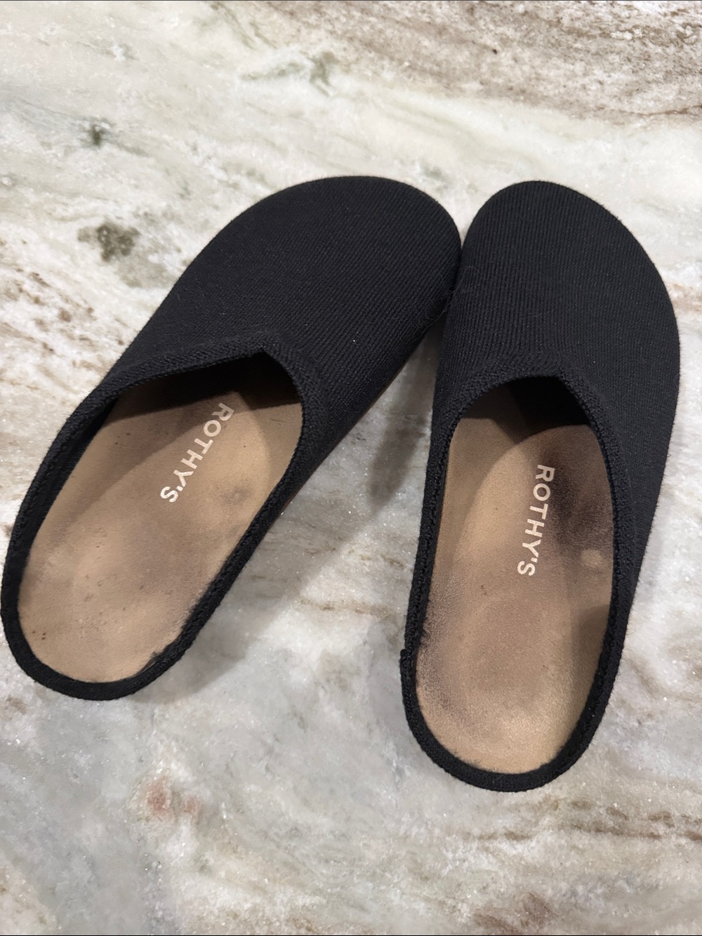 Rothy's Women’s  Black Slip-On Clogs - Picture 6 of 9